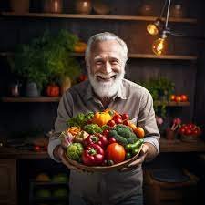 Promoting Healthy Aging with Healthy Diet